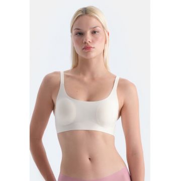Sutien fara sustinere metalica cu burete - Alb murdar