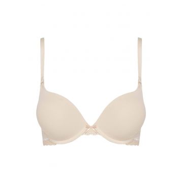 Sutien Kala 37696 -  Dantela - Bej - Bej