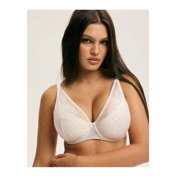 Sutien push-up Alb crem Nacre - Alb