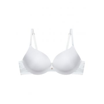 Sutien push-up alb Nickita - Alb