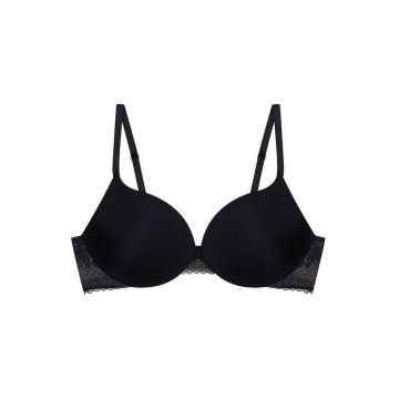 Sutien push-up negru Nickita - Negru