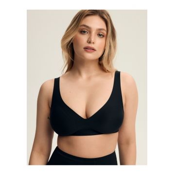 Sutien push-up negru Sleeky