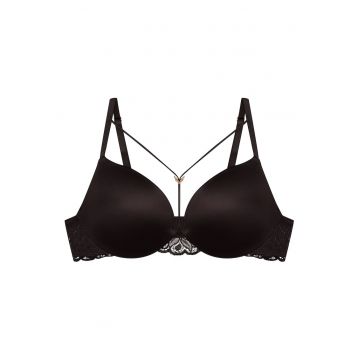 Sutien super push-up maro bronz Korin - Maro