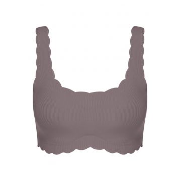 Sutien tip top fara cusaturi Neony  gri - Gri