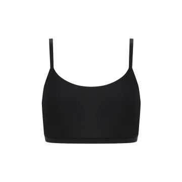 Bustiera cu bretele ajustabile 17305 - Negru