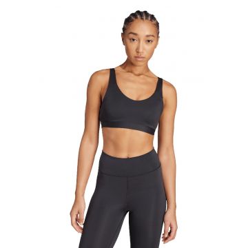 Bustiera pentru antrenament All Me Essentials - Negru