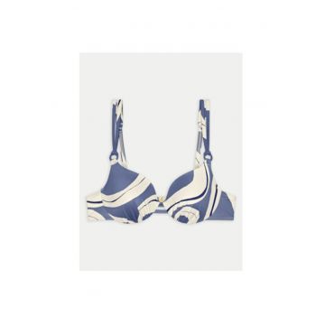 Sutien  Albastru - Material Poliamida/Elastan - Albastru