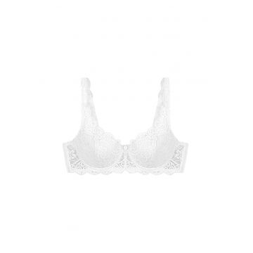 Sutien Amourette 300 - jumatate de cupa - cu burete si armatura -  85E EU - alb