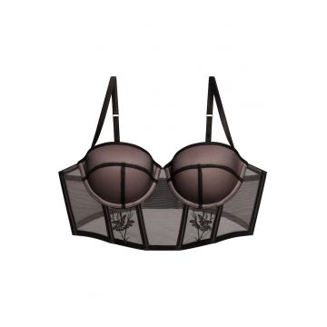 Sutien Captusit Barely  Negru - Negru