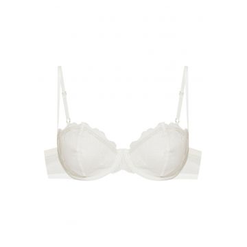 Sutien Clasic Bluey  Alb - Alb