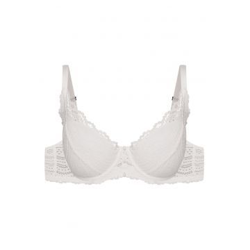 Sutien Clasic Bogna  Alb - Alb