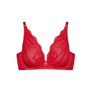 Sutien clasic moale Ilya  Rosu - Rosu