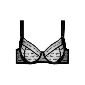 Sutien clasic moale Naomy  Negru - Negru
