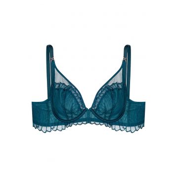 Sutien clasic moale  Nugat Verde marin - Verde aquamarin