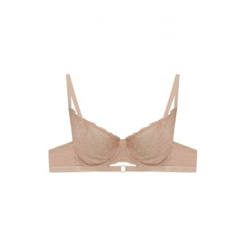 Sutien clasic moale Ombre  Bej de nisip - Negru