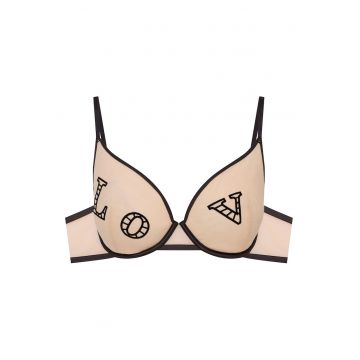 Sutien clasica Ora  negru - Negru