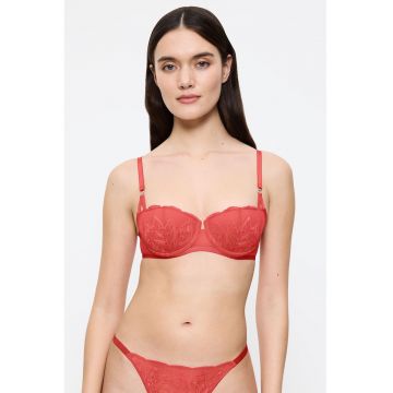 Sutien cu burete Crazy Stupid Love - Rosu