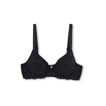 Sutien cu garnituri de dantela - Negru