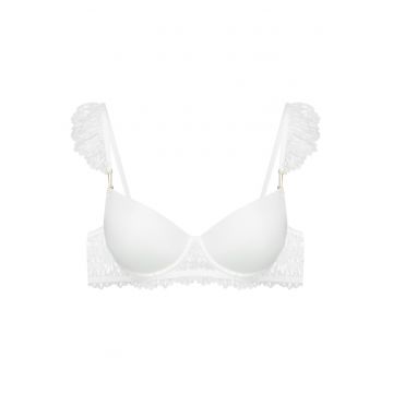 Sutien cu push-up dama Ofiel -  Textil - Alb