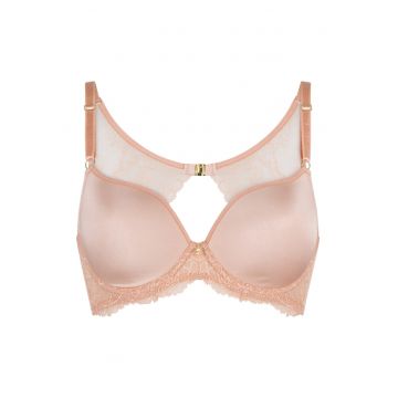 Sutien cu segmente de dantela - Piersica
