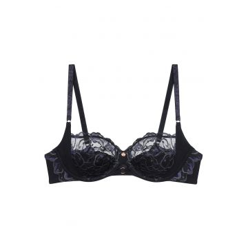 Sutien Dama  Balconette - Negru - Negru