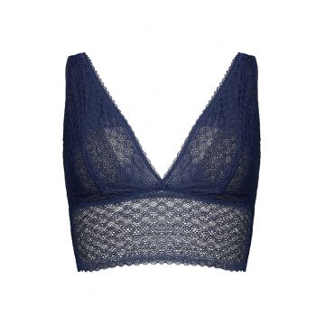 Sutien dama cu dantela Bleumarin Combria - Albastru