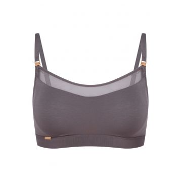 Sutien dama de alaptare - gri Blissy - Gri