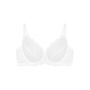 Sutien dama Entri -  Textil - Alb