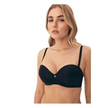 Sutien dama Push Up Raffen Negru
