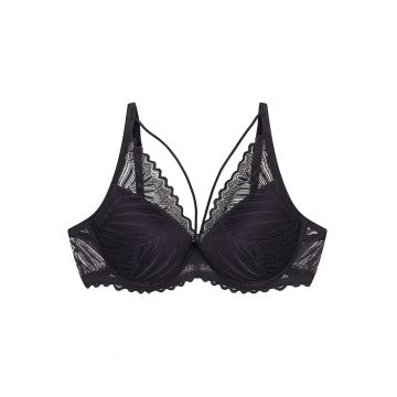 Sutien dama push-up verde Onika - Gri