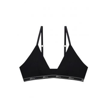 Sutien dama triunghi Abria - Negru