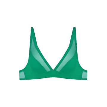 Sutien dama triunghi verde Campari - Verde