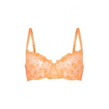 Sutien din dantela cu cupa triunghiulara