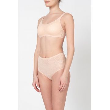 Sutien din dantela si jerseu Fit Smart - Piersica