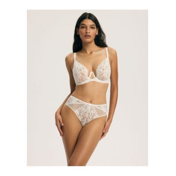 Sutien elegant - dama - Gloria - Alb