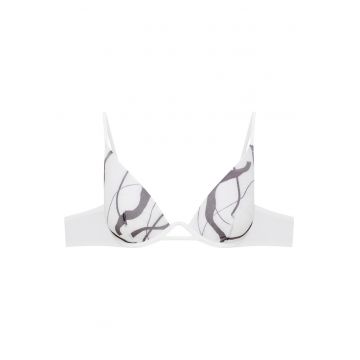 Sutien  Mesh - Crem/Gri - Gri/Crem