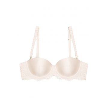Sutien Push-up Alb crem Brillant - Alb