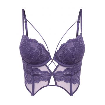 Sutien Push-up Albastru Bari - Albastru