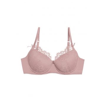Sutien Push-up Blithely  Roz murdar - Roz murdar