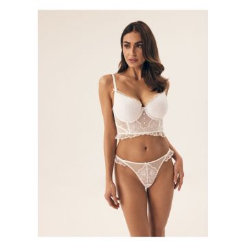 Sutien Push-up Bogata  Alb - Alb