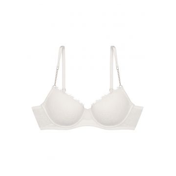 Sutien Push-up Bonjour  Alb - Alb