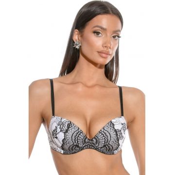 Sutien push-up -  BRIGITTE R1609 - Imprimat - Imprimat