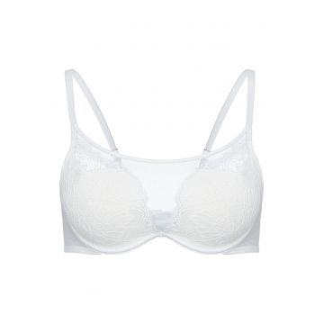 Sutien push-up - dama - Crown - Alb