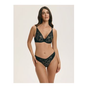Sutien push-up - dama - Negru - Freyja