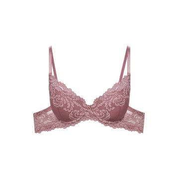 Sutien push-up -  Dantela - Lynn - Violet deschis