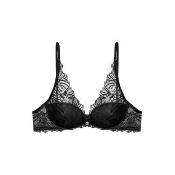 Sutien push-up  Ideally Negru - Negru