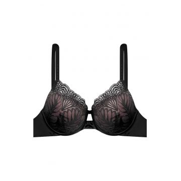 Sutien push-up Isabelle  Negru - Negru