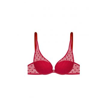 Sutien push-up Izzie  Rosu - Rosu