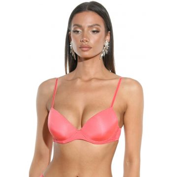 Sutien push-up -  MYRA R1622 - Rosu - Roz