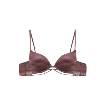 Sutien push-up Olive  Bronz de ciocolata - Maro